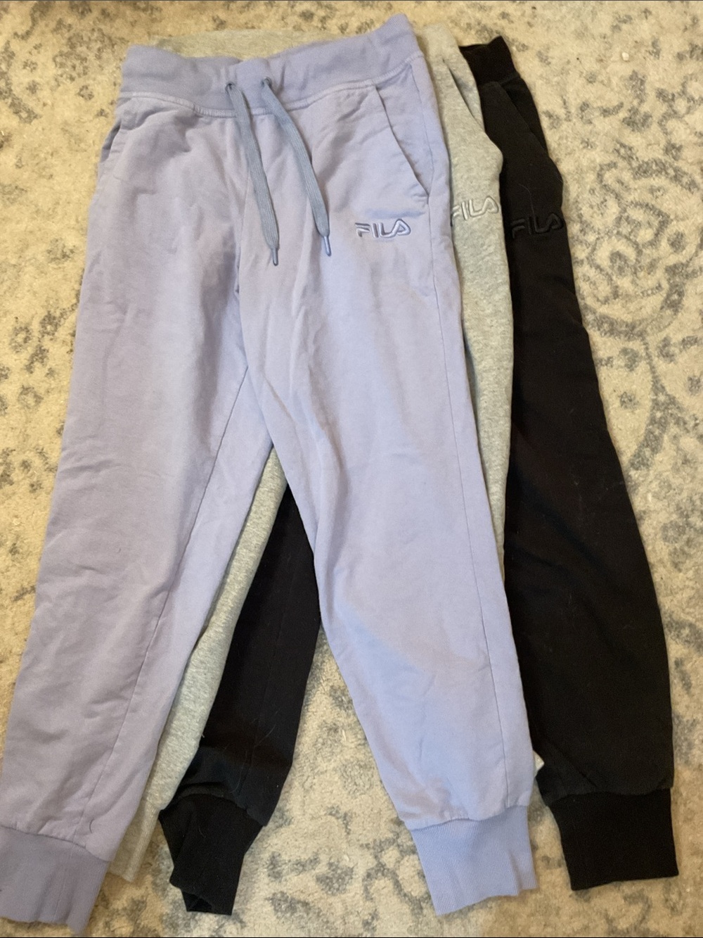 Bundle of FILA sweatpants size small !